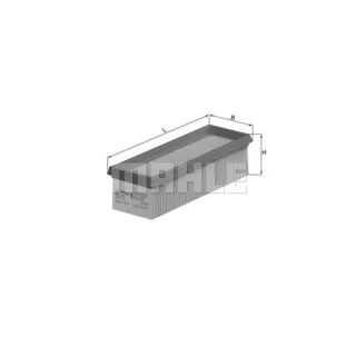 Mahle Luftfilter Nissan Kubistar Renault Clio Kangoo Thalia Twingo