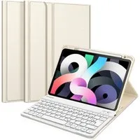 Fintie Tablet-Hülle für iPad Air 11'' M4/M3/M2(2026/2025/2024), iPad Air 5/4 Gen 2022/2020 10,9 Zoll, mit magnetisch abnehmbarer Tastatur, TPU Rückschale mit Stifthalter