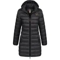 Geographical Norway Steppmantel Winterjacke Damen Steppjacke Parka Lange Steppmantel Wintermantel