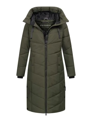 Navahoo Schmatzibär Damen Winter Steppmantel – warm & elegant