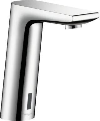 Hansgrohe Waschtischmischer Elektronik Metris S chrom Batterieversion Kaltwasser, 31101000 31101000