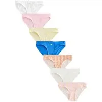 Next Bikinislip Bikini-Slips mit hohem Baumwollanteil, 7er-Pack (7-St)