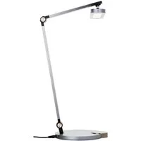 Brilliant Tischleuchte Brilliant Officehero G98941/22 Schreibtischleuchte LED 7 W Silber
