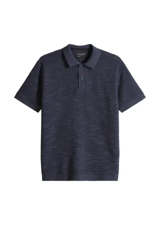 Marc OPolo Casual - Poloshirt loose Faded Blue - Gr. - M