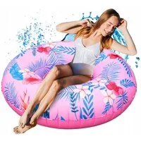 Festivalartikel Schwimmring Mega großes aufblasbares Schwimmring XXL 110 cm