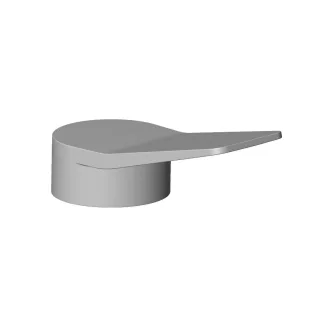 Dornbracht Griff für Wanne Stand Ersatzteile 092084023 50 x 39,03 x 109,5 mm Platin gebürstet 092084023-06