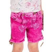 Hangowear Lederhose Trachtenjeans Kinder - COLOR KIDS - pink