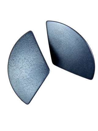 DeMarie Ohrringe eloxiertes Aluminium blau