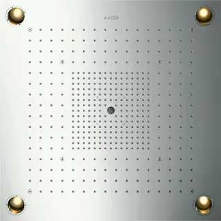 Hansgrohe Kopfbrause Axor Starck ShowerHeaven 720x720mm edelstahl mit Licht, 10627800 10627800