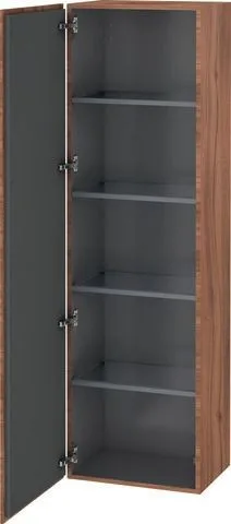 Duravit L-Cube Hochschrank Nussbaum Matt 500x363x1760 mm - LC1181L7979 LC1181L7979