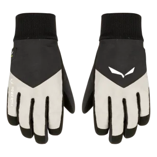SALEWA - Powertex TirolWool® Responsive Handschuhe Kind - Schwarz (Gr.140)