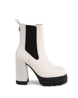 Chelsea-Stiefel Blockabsatz