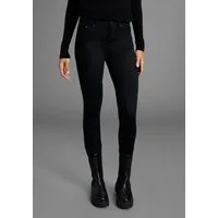 Arizona Slim-fit-Jeans Shaping enge Passform, Röhrenjeans, Used-Look-Waschung, hohe Leibhöhe
