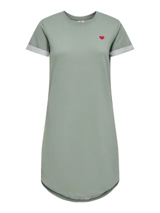 JDY - JDYIVY S/S DRESS JRS NOOS chinois green - Gr. - M