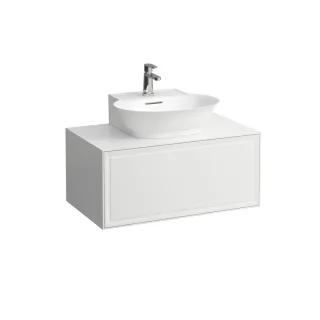 LAUFEN Waschtischunterschrank THE NEW CLASSIC f.HWB H816852 775x455 Ausschn. mitte weiss glänzend, H H4060130856311