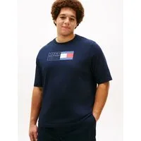 Tommy Hilfiger Big & Tall T-Shirt BRAND LOVE TEXT Regular fit für große Größen