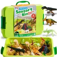 Klever Kits Sandform-Set Klever Kits Magic Sand Set Spielsand Baustelle Kinder Koffer Spielsand