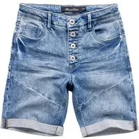 Amaci&Sons Jeansshorts NILES Jeansshorts Herren Bermuda Jeans Short Hose Regular Fit