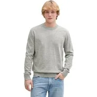 TOM TAILOR Denim Strickpullover in melierter Optik