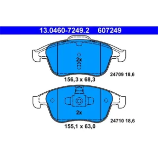 ATE Bremsbel?ge vorne Renault Clio Grand Laguna Latitude Megane Sc?nic