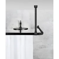 SCHÖNER WOHNEN-Kollektion Duschstangen-Deckenhalter »Jete«, zur Stabilisierung der Winkelschiene Jete, 57 cm, aus Aluminium