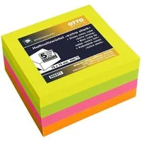 Otto Office Premium Haftnotizblock extra stark, 7,5x7,5 cm, ablösbar und wiederholt selbstklebend