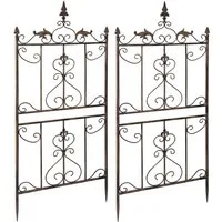 CLP Rankgitter Myrte Set, 2 St., 2er, Rankgitter 2er Set Kletterhilfe Rosen