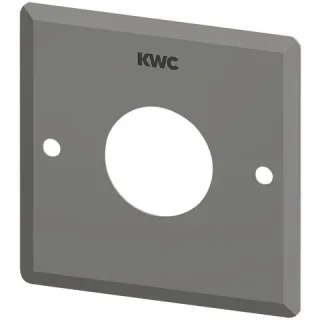 KWC Aquarotter Edelstahlabdeckplatte, 110x110 mm, Bohrung für Betätigung, 2000105589, 2000105589 2000105589
