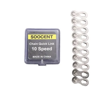 XANES 5Pair Bicycle Chain Link Connector Chain Magic Buttons 6-12 Speed Bicycle Cycling Quick Master Links for Mountain