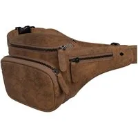 BEZLIT Henkeltasche Herren Vintage Gürteltsche aus Leder Bauch Hüft Crossbody Tasche 30654 (1-tlg), im eleganten Look