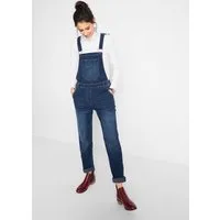 bonprix Jeanslatzhose lockerer loose fit, mit Elasthananteil