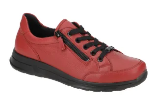 ara 12-24801 46 OSAKA Damenschuhe rot chilli - bequeme Schn?r-Halbschuhe