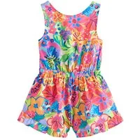Next Playsuit Rückenfreier Playsuit mit Rüschensaum (1-tlg)