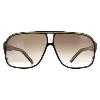 Carrera Aviator Mens Schwarz Braun Gradient Sonnenbrille