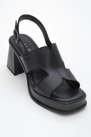 Zennia Leder Plateau Sandale (Women)