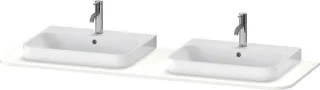 Duravit Happy D.2 Plus Konsole Weiß Seidenmatt 1600x550x16 mm - HP032HB3636 HP032HB3636