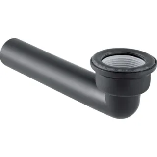 Geberit Anschlussbogen 90Gr mit Innengewinde flacher Dichtungsrand, 152214161 152214161