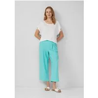 s.Oliver 7/8-Hose Hose High-Rise Culotte aus Leinenmix im Relaxed Fit