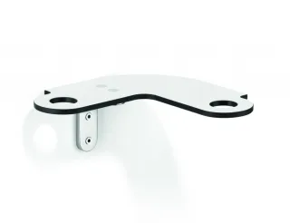 Giese Slimbord mit Halter für Rasierer Eckmodell links weiß, 30965-02 30965-02