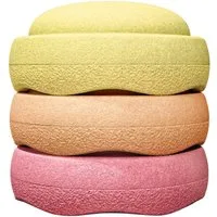 Stapelstein Balancetrainer Original warm pastel, 180 g leicht und bis zu 180 kg belastbar