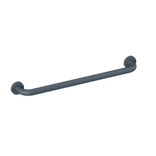 Hewi 477 Badetuchhalter 477.30B20092 457 mm, anthrazitgrau, Rosetten d= 60mm, matt