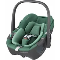 Maxi-Cosi Babyschale MC PEBBLE 360 ESSENTIAL GREEN, ab: 0 Monate, bis: 15 Jahre, Einhändige FlexiSpin-Drehung ClimaFlow-Regulierung Easy-in Gurtsyst…