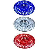 varivendo Abflusssieb Abflusssieb 80mm Kunststoff Schmutzfänger 1 Stück zufällige Farbe, Kunststoff, (Stück, 1-St., Abflusssieb), Abflusssieb Spüle Abfluss Sieb Badewanne Waschbecken Haarsieb Dusche