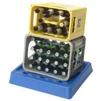 PROREGAL® Standregal Getränkekistenständer Plattensee, HxBxT 8x48x42cm, Verschiedene Farben