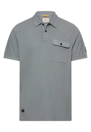 camel active - Poloshirt aus reiner Baumwolle stormy blue - Gr. - XXL