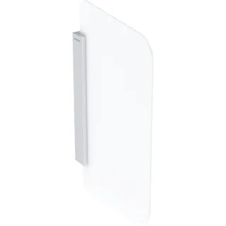 Geberit Urinaltrennwand Glas rechteckig weiss, 115211TD1 115211TD1