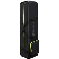 COSTWAY Golftrolley + Golfbag, mit Rädern, wasserdicht Golf-Reisetasche