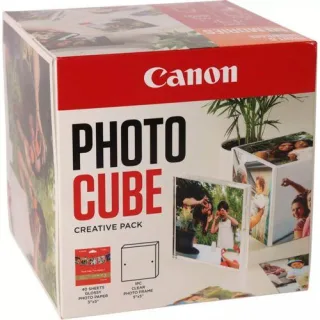 Canon PP-201 13x13 cm Photo Cube Creative Pack White Orange 40 Bl