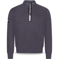 PUMA Workwear Sweatshirt ADVANCED Herren Pullover mit Reißverschluss mit Utility Fach Robustes und atmungsaktives Gewebe - Für Handwerk und Logistik