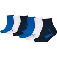 PUMA Kurzsocken PUMA KIDS BWT QUARTER 6P ECOM (6 Paar) mit lebhaftem Farbdesign
